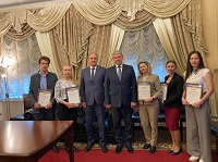 Торжественное вручение свидетельств победителям конкурса грантов президента РФ